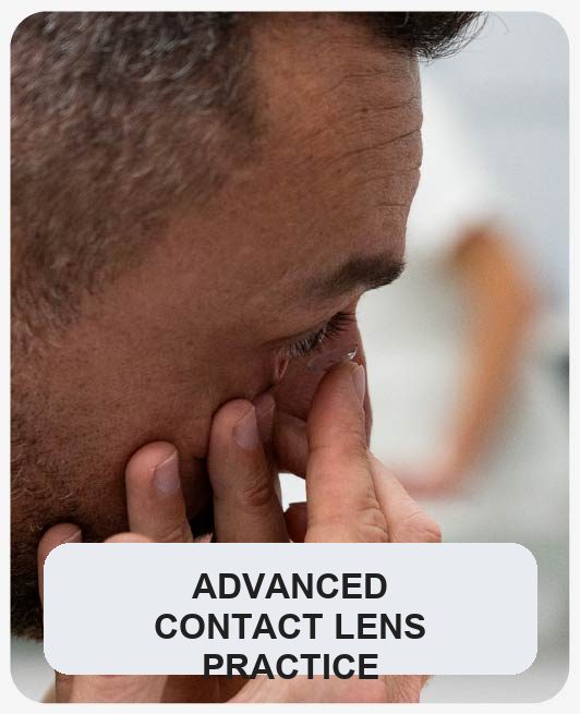 Advanced contact lens practice at Isolani